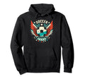 Soccer Papa Family Matching Dad Hoodie - Streetwear Style for Adults - T-Shirt, Sweatshirt, Hoodie