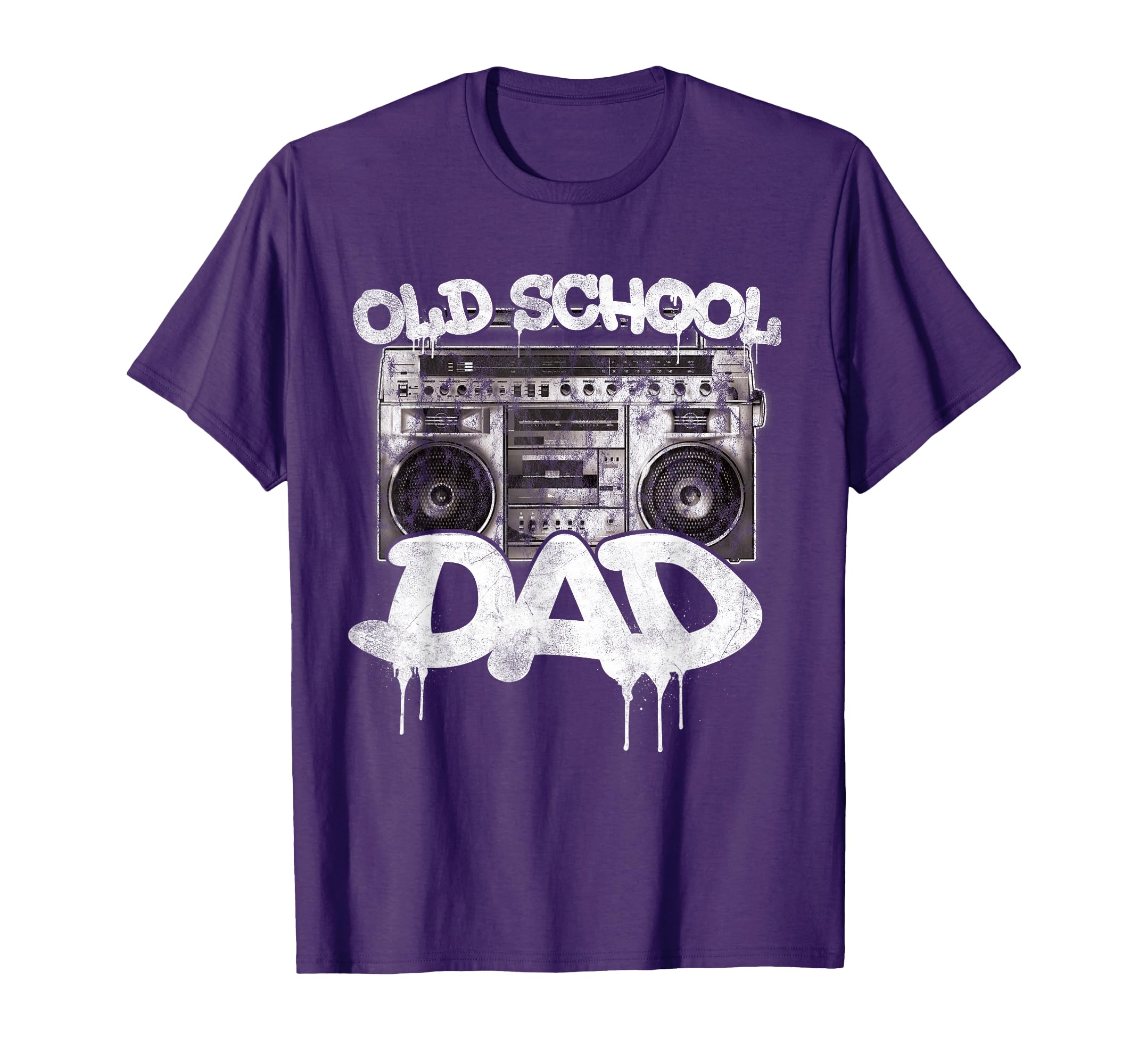 Old School Dad Boombox T-Shirt - Aesthetic Graphic Men Women - T-Shirt, Sweatshirt, Hoodie