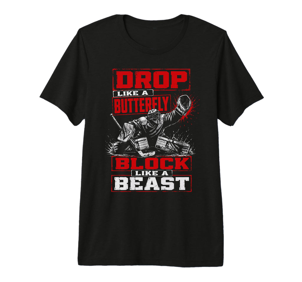 Ice Hockey Goalie Netminder Hockey T-Shirt - Unique Graphic Men Women - T-Shirt, Sweatshirt, Hoodie