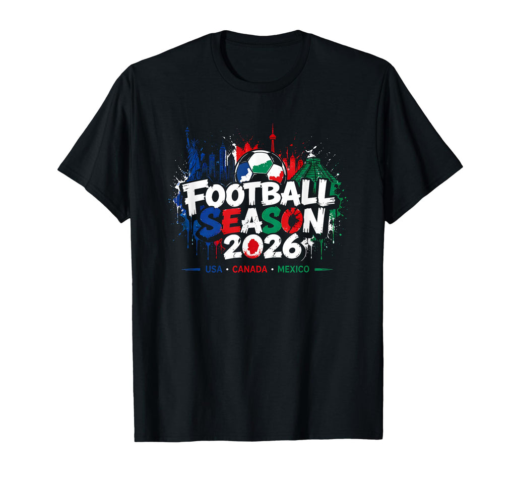 Football Season 2026 Competitive T-Shirt - Aesthetic Graphic for Adults - T-Shirt, Sweatshirt, Hoodie