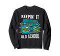 Old School Rap Boombox Gift Sweatshirt - Unique Graphic Unisex - T-Shirt, Sweatshirt, Hoodie