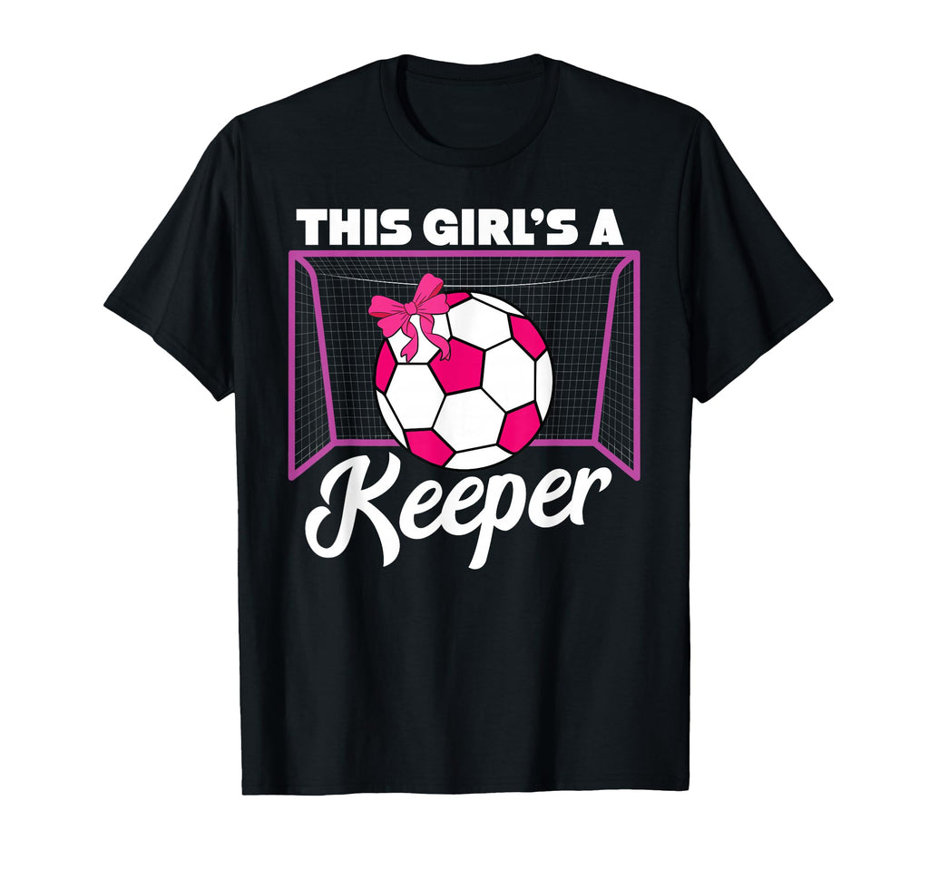 This Is Keeper Goalkeeper Soccer T-Shirt - Aesthetic Graphic for Adults - T-Shirt, Sweatshirt, Hoodie