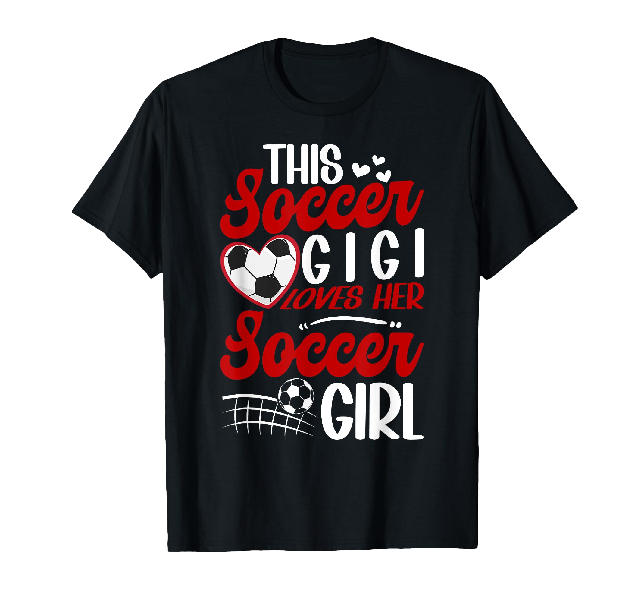 Soccer Gigi Loves Her Soccer Soccer T-Shirt - Aesthetic Graphic Unisex - T-Shirt, Sweatshirt, Hoodie
