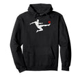 Valentines Us Soccer Player Hoodie - Fun Novelty Design Men Women - T-Shirt, Sweatshirt, Hoodie