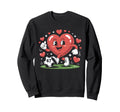 Funny Soccer Heart 67 Meme Valentines Sweatshirt - Minimalist Print Unisex - T-Shirt, Sweatshirt, Hoodie