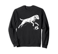 Soccer Labrador Retriever Funny Dog Sweatshirt - Streetwear Style Unisex - T-Shirt, Sweatshirt, Hoodie