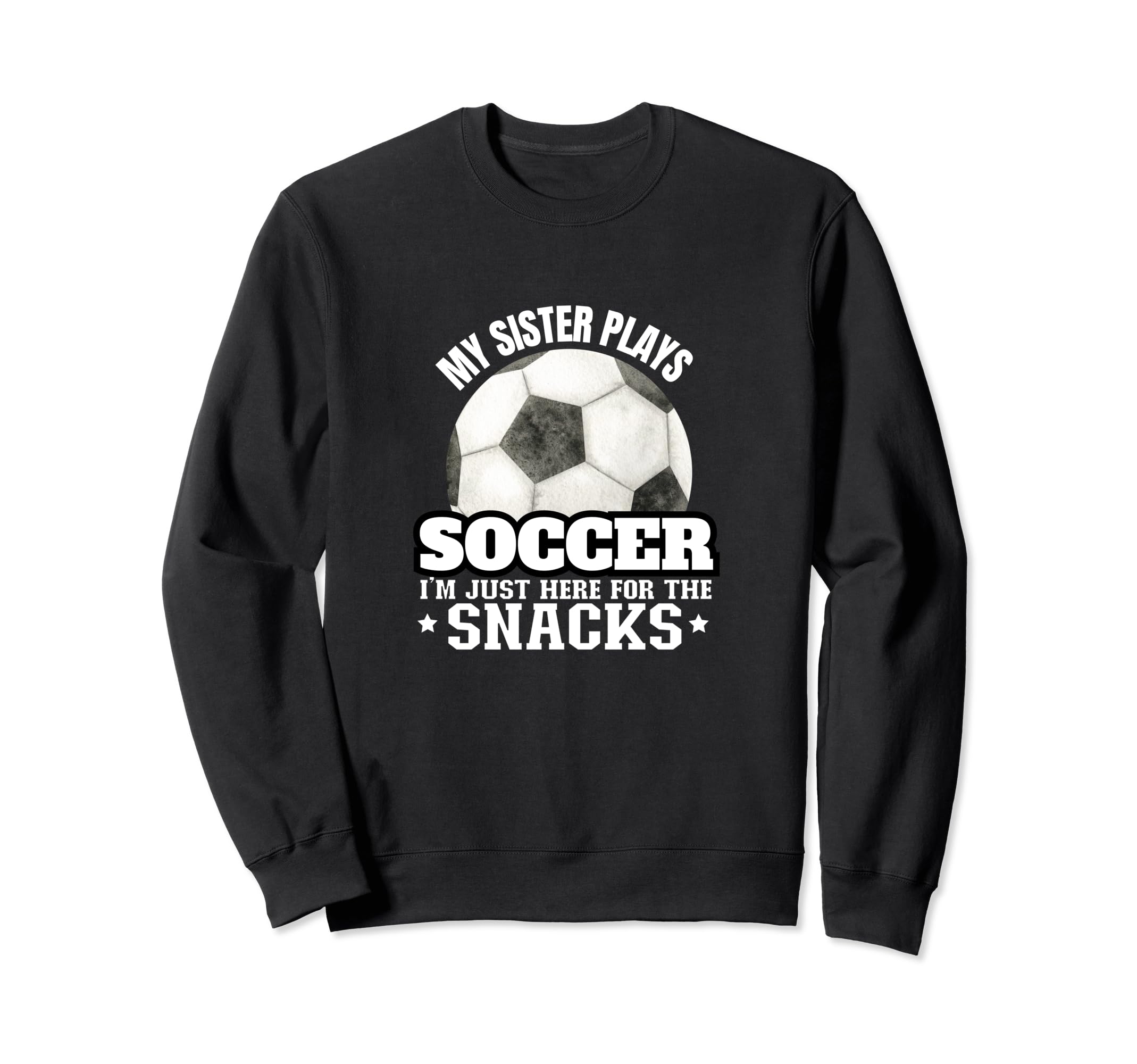 Soccer Siblings Soccer Player Sweatshirt - Trendy Graphic for Adults - T-Shirt, Sweatshirt, Hoodie