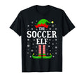Soccer Elf Funny Family Matching T-Shirt - Casual Everyday Wear Unisex - T-Shirt, Sweatshirt, Hoodie