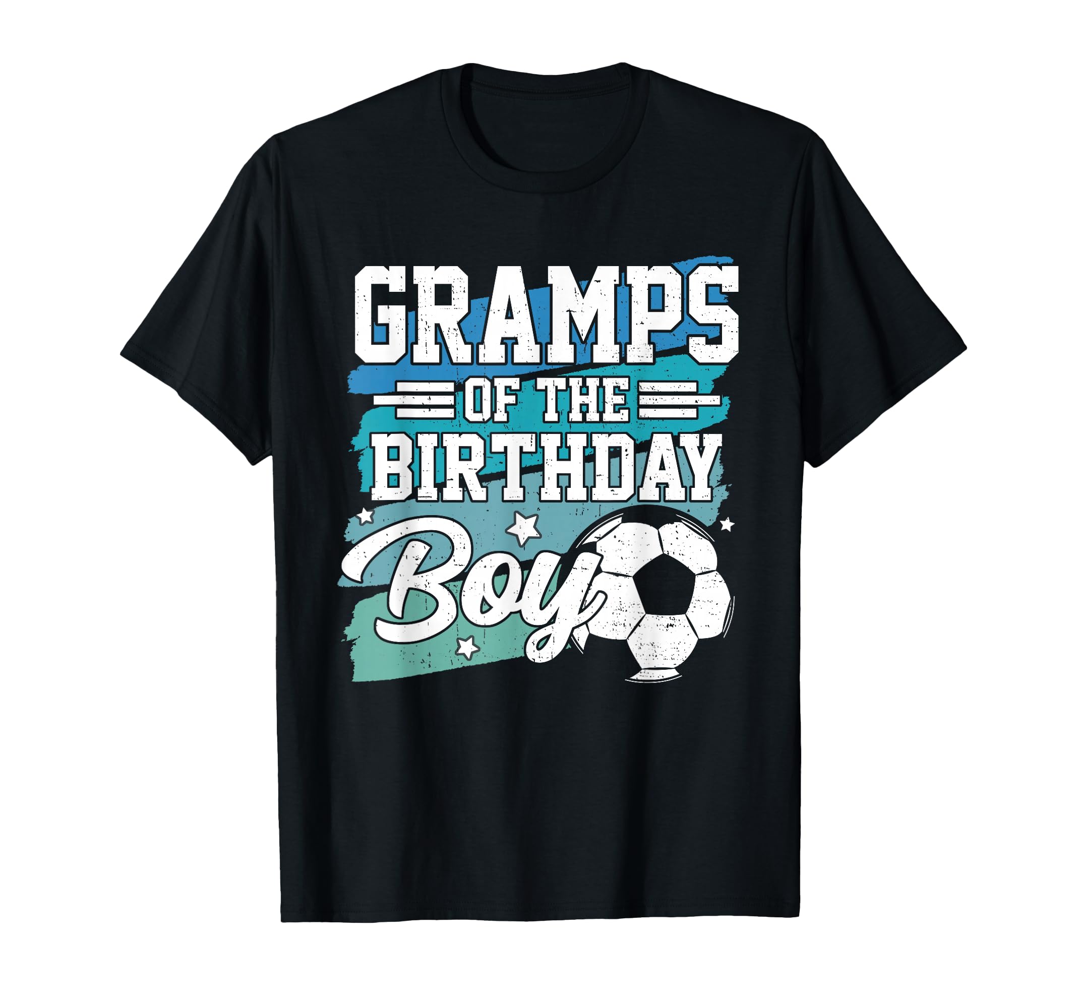 Gramps Birthday Soccer Family Matching T-Shirt - Custom Art Print Men Women - T-Shirt, Sweatshirt, Hoodie
