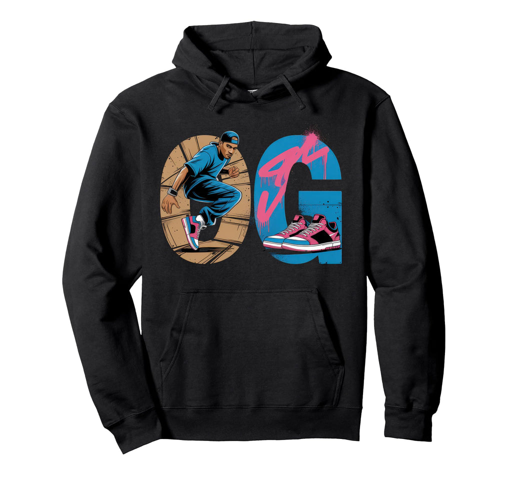 Old School Og Hip Hop Vinyl Cds Tapes 80S Hoodie - Custom Art Print Unisex - T-Shirt, Sweatshirt, Hoodie