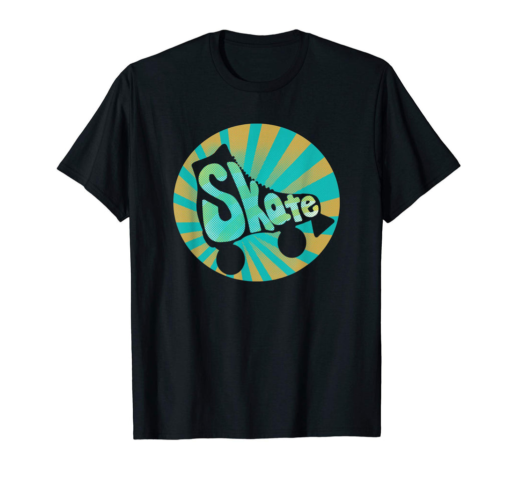 Roller Skate Inscription Skate T-Shirt - Custom Art Print for Adults - T-Shirt, Sweatshirt, Hoodie