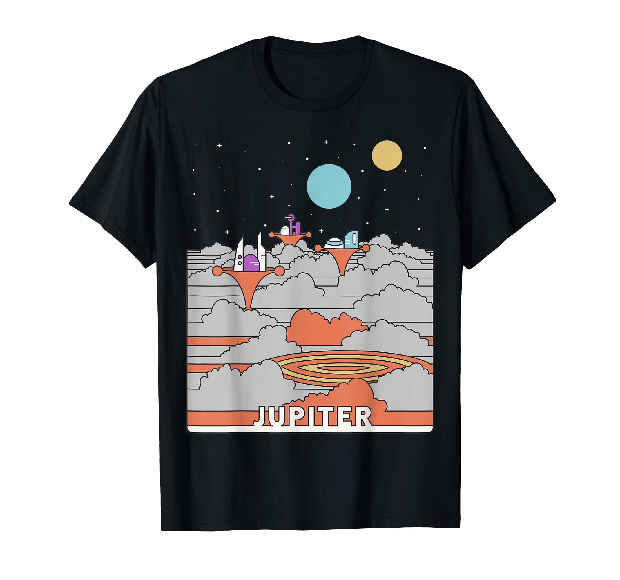 Jupiter National Park Art Great Red T-Shirt - Minimalist Print for Adults - T-Shirt, Sweatshirt, Hoodie