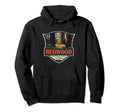 Redwood National Park Illustration Hoodie - Minimalist Print for Adults - T-Shirt, Sweatshirt, Hoodie