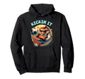 T Rex Dinosaur Soccer Player Ball Kickin Hoodie - Trendy Graphic Men Women - T-Shirt, Sweatshirt, Hoodie