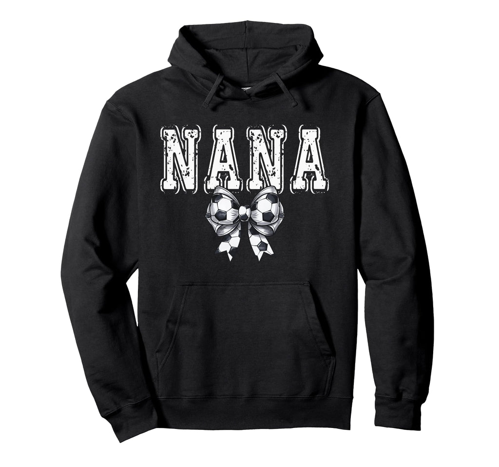 Coquette Soccer Nana Spirit Hoodie - Graphic Print Unisex - T-Shirt, Sweatshirt, Hoodie
