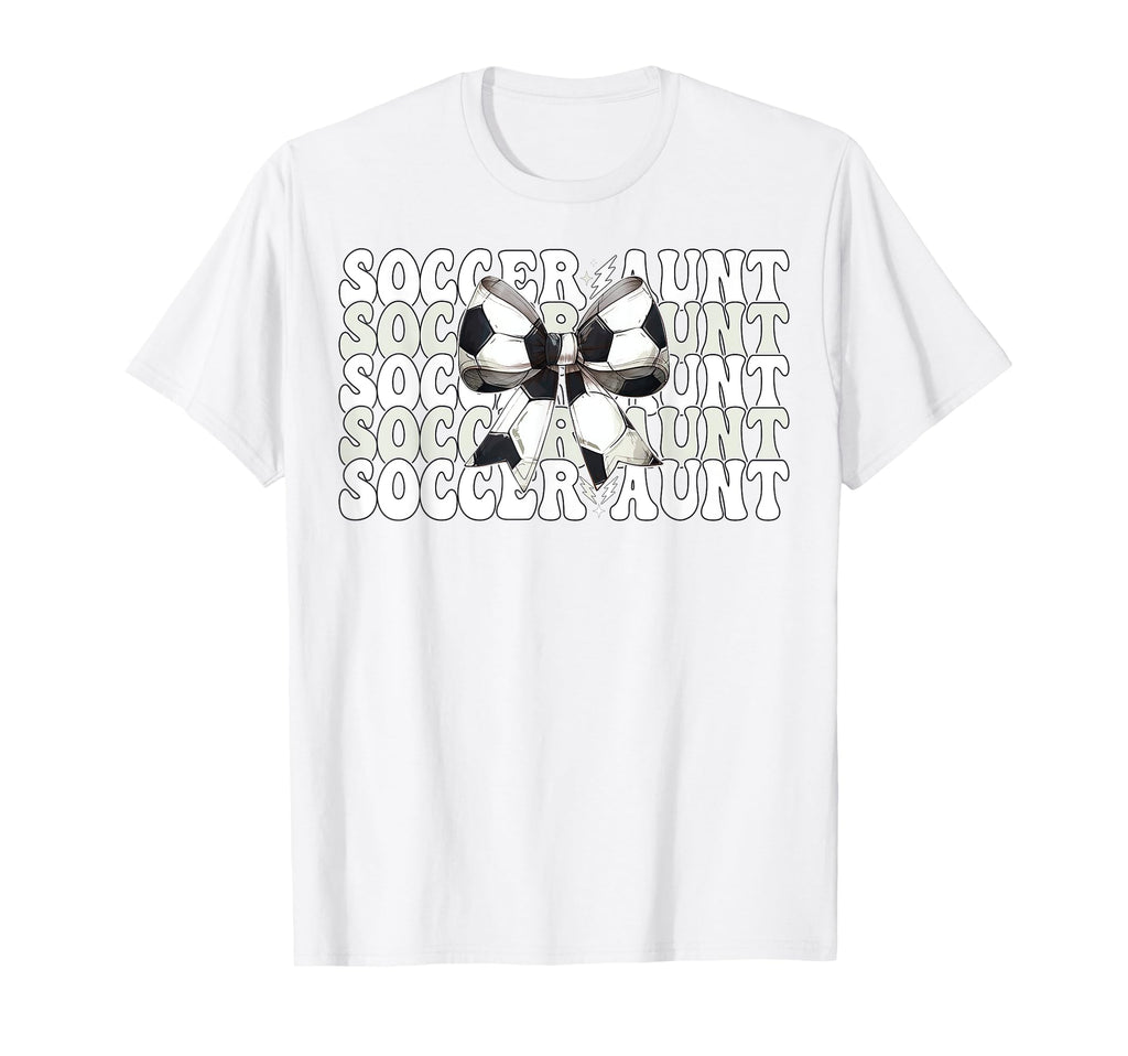 Womens Coquette Bow Ribbon Soccer Hoodie - Custom Art Print for Adults - T-Shirt, Sweatshirt, Hoodie