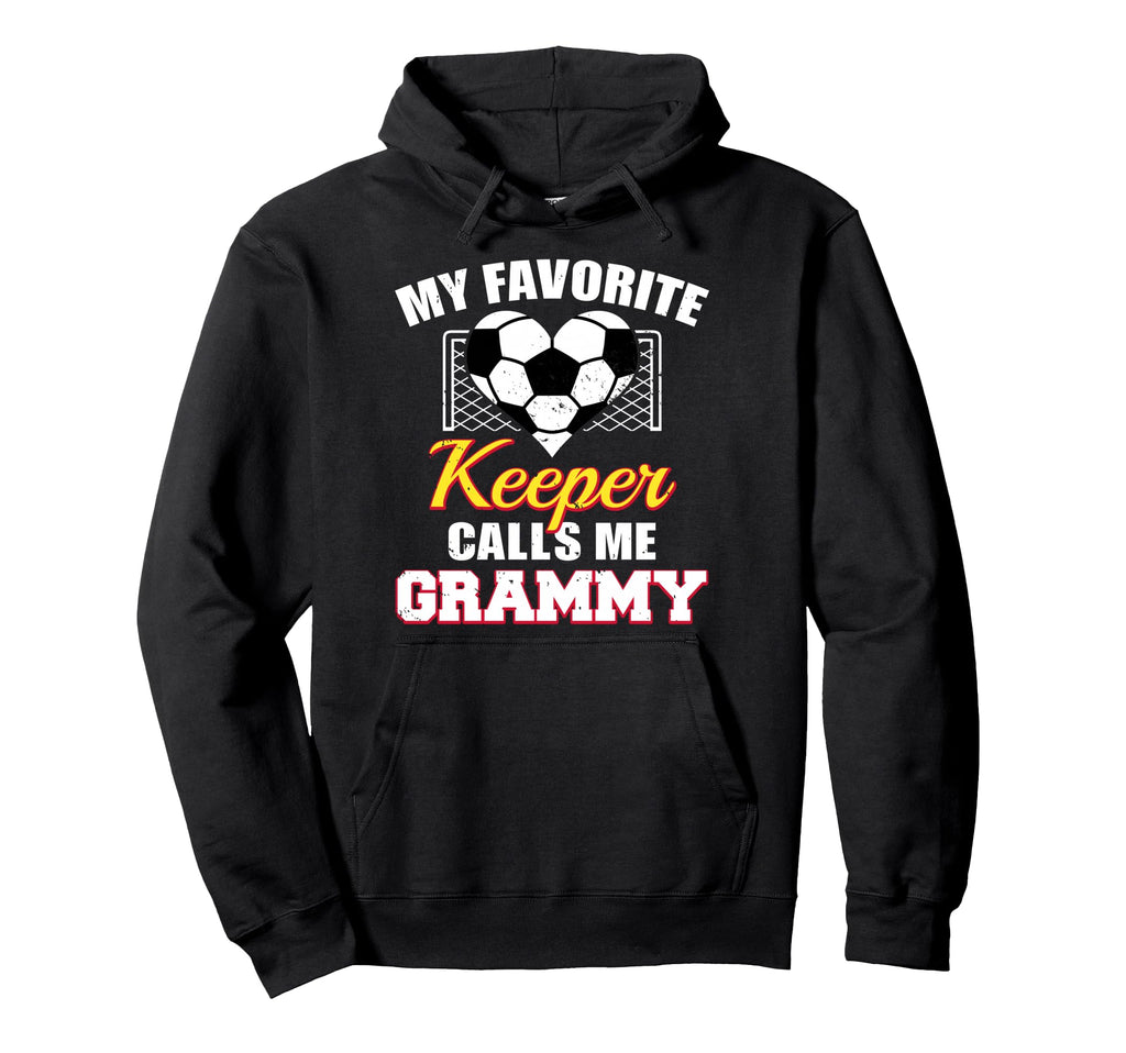 My Favorite Keeper Calls Me Grammy Hoodie - Minimalist Print Men Women - T-Shirt, Sweatshirt, Hoodie
