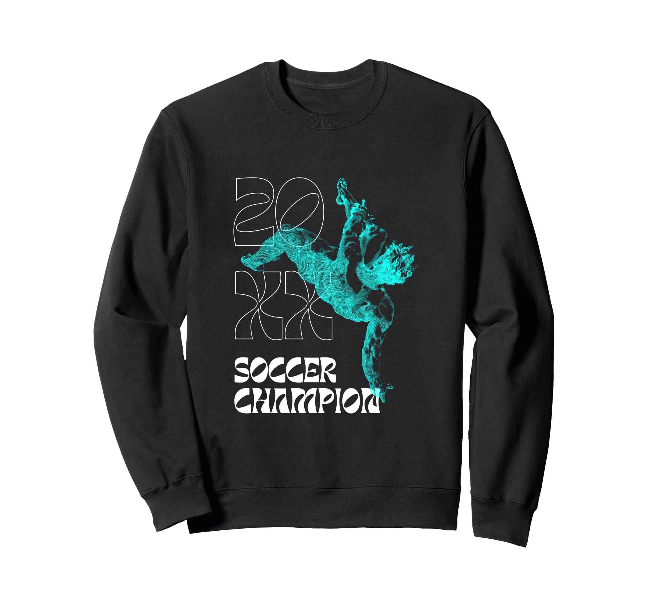 Soccer Champion Sweatshirt - Unique Graphic Unisex - T-Shirt, Sweatshirt, Hoodie