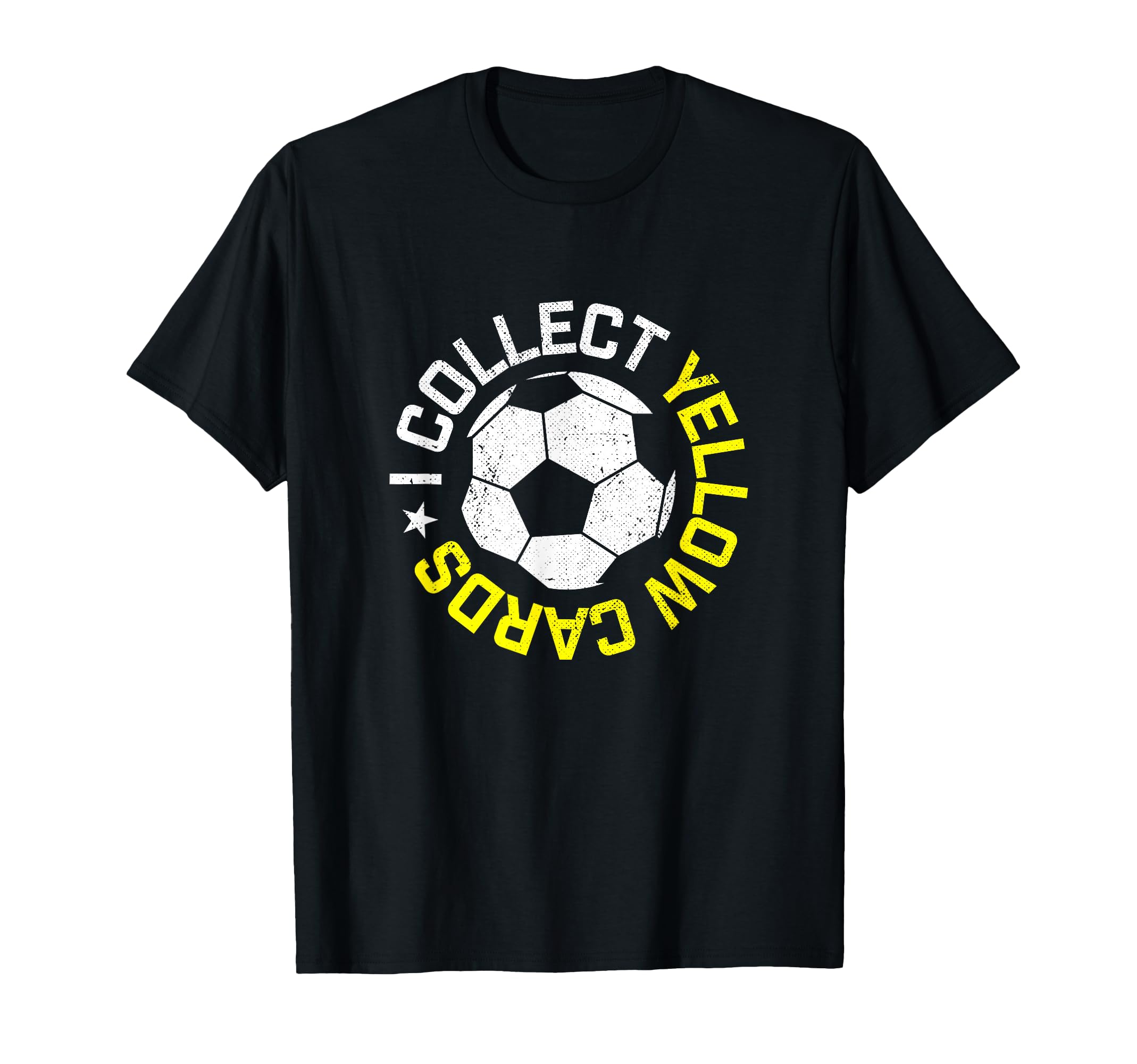 I Collect Yellow Cards Funny Soccer T-Shirt - Custom Art Print for Adults - T-Shirt, Sweatshirt, Hoodie