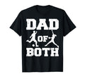 Dad Both Funny Soccer Softball Dad T-Shirt - Streetwear Style Men Women - T-Shirt, Sweatshirt, Hoodie