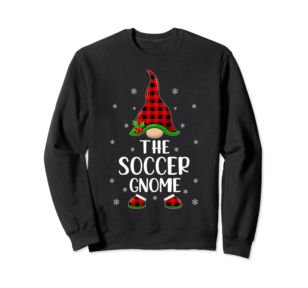 Matching Family Buffalo Plaid Soccer Sweatshirt - Custom Art Print Unisex - T-Shirt, Sweatshirt, Hoodie