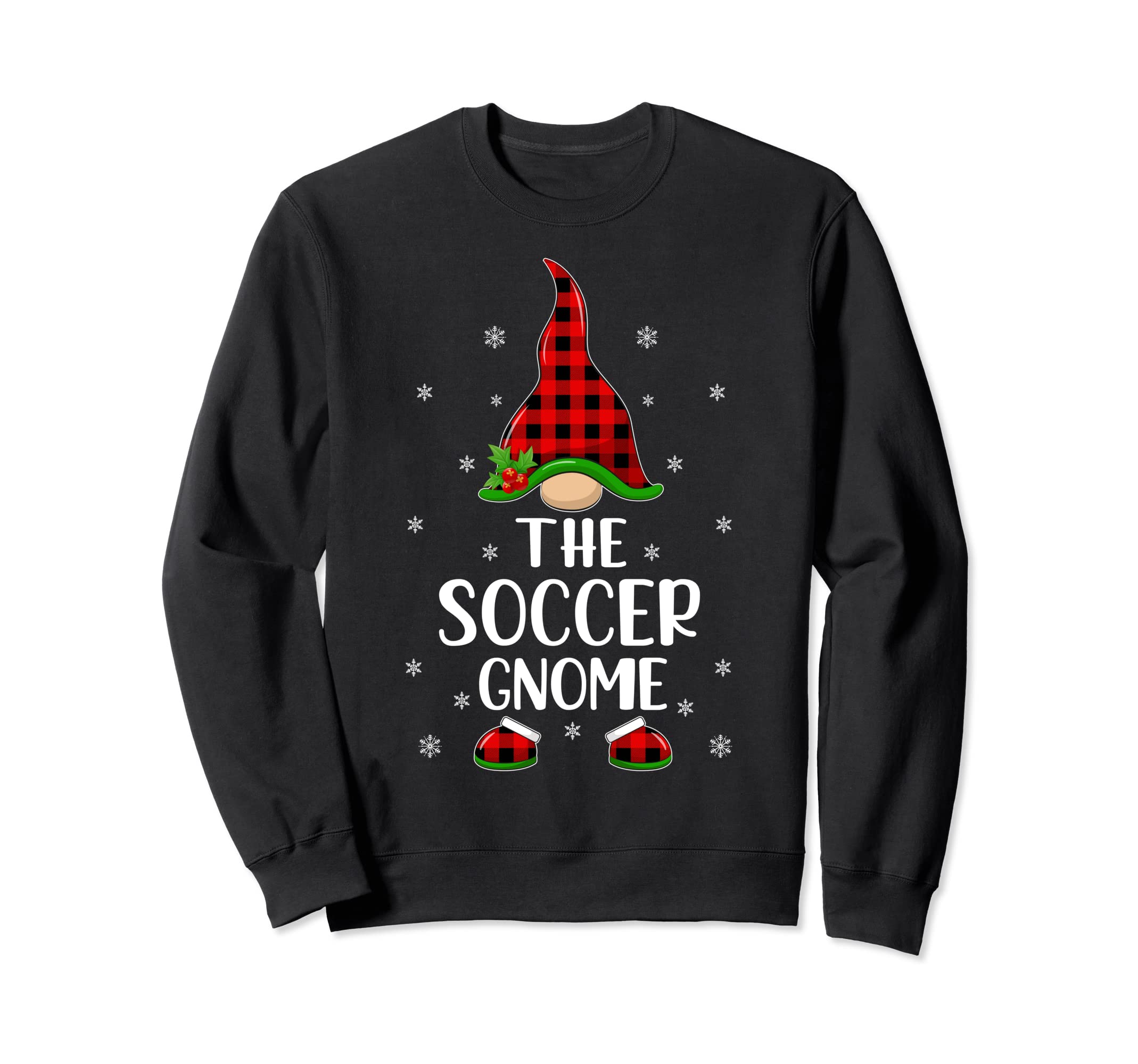 Matching Family Buffalo Plaid Soccer Sweatshirt - Custom Art Print Unisex - T-Shirt, Sweatshirt, Hoodie