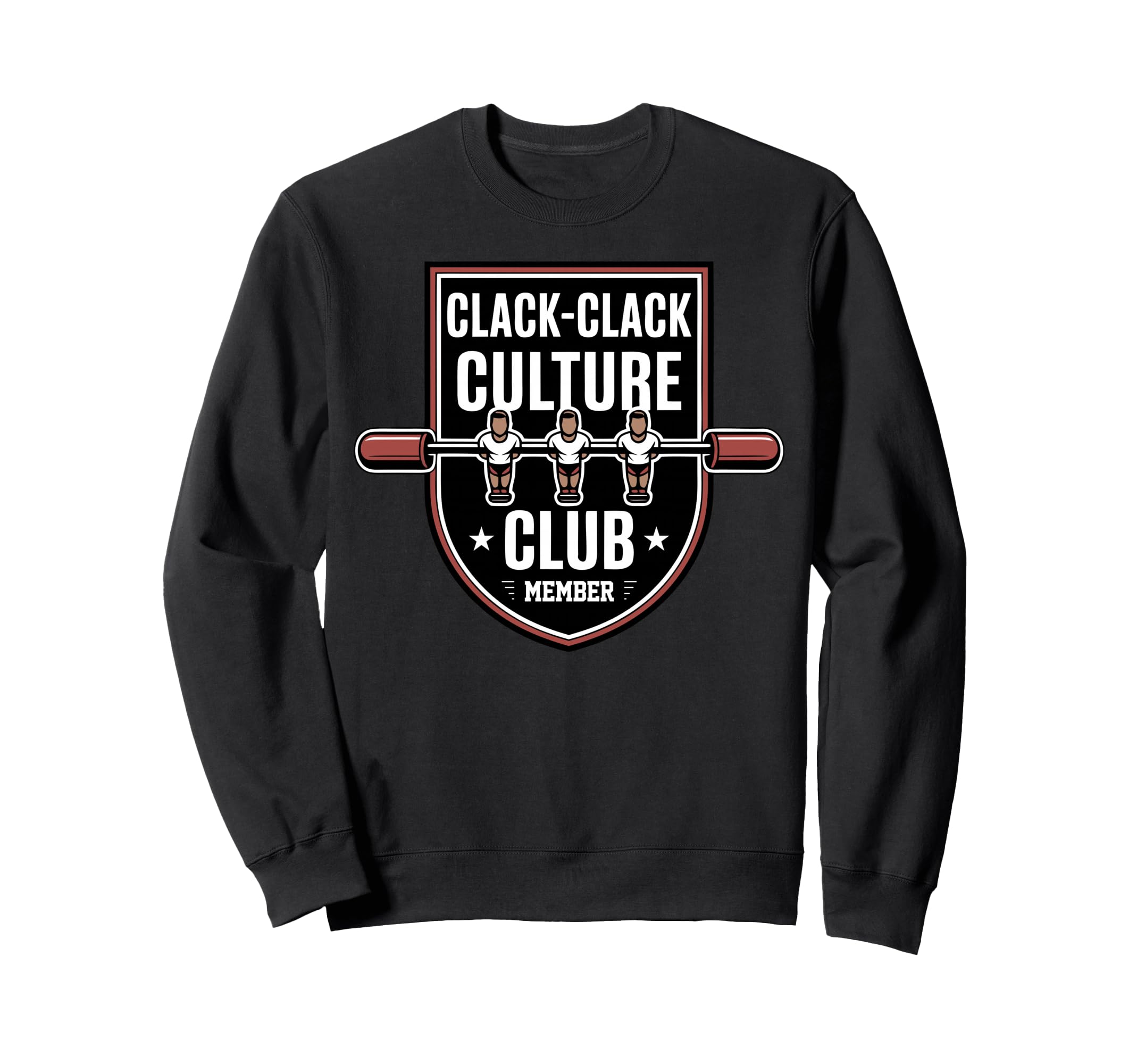 Foosball Table Soccer Clack Sweatshirt - Aesthetic Graphic for Adults - T-Shirt, Sweatshirt, Hoodie