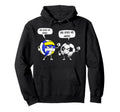Volleyball Soccer She Loves Me More Hoodie - Custom Art Print Unisex - T-Shirt, Sweatshirt, Hoodie