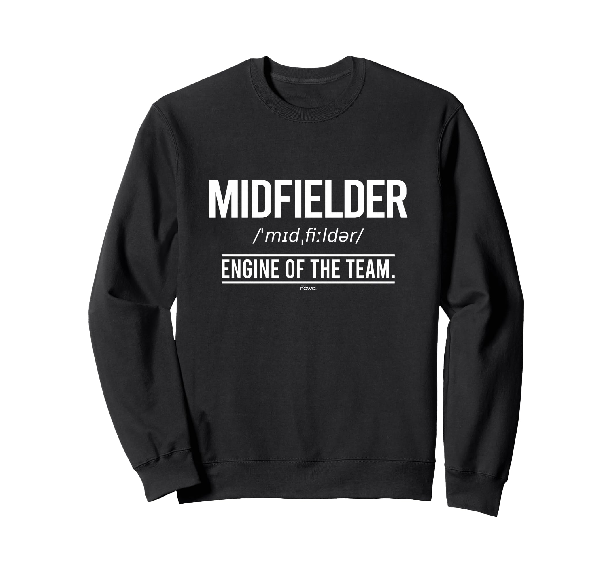 Football Midfielder Engine Team Sweatshirt - Casual Everyday Wear Unisex - T-Shirt, Sweatshirt, Hoodie