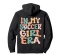 My Soccer Era Groovy Soccer Soccer Hoodie - Trendy Graphic Men Women - T-Shirt, Sweatshirt, Hoodie