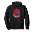 Team Mom Patriotic Mom Sports Pride Hoodie - Graphic Print Unisex - T-Shirt, Sweatshirt, Hoodie