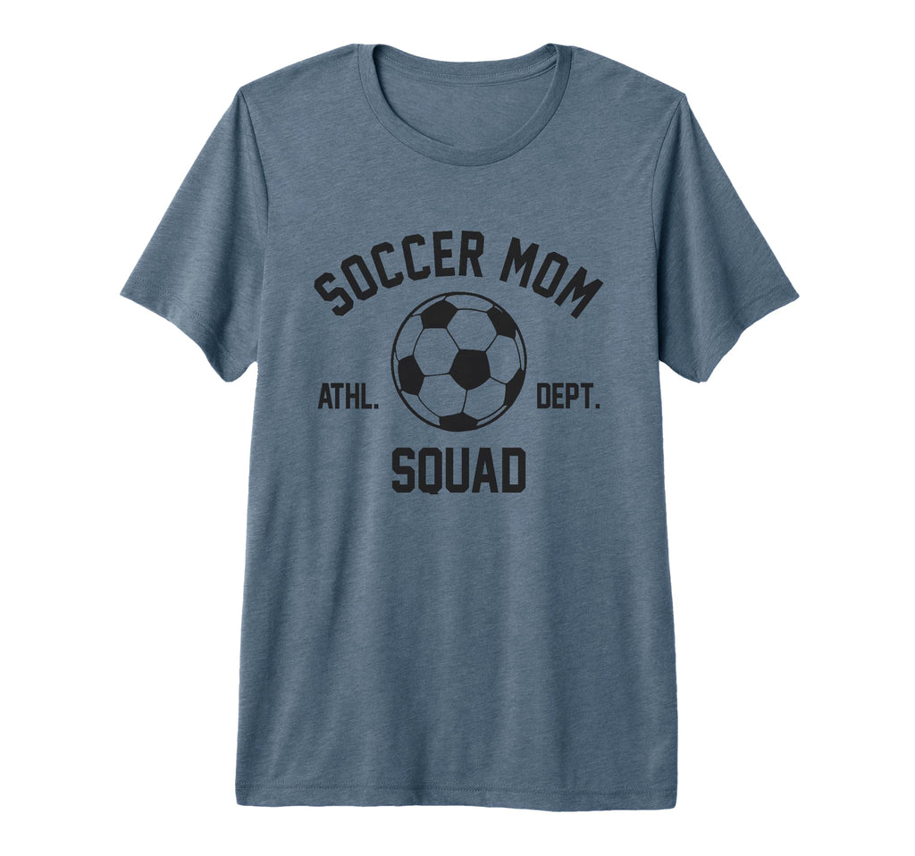 Soccer Mom Tri Blend T-Shirt - Unique Graphic Men Women - T-Shirt, Sweatshirt, Hoodie