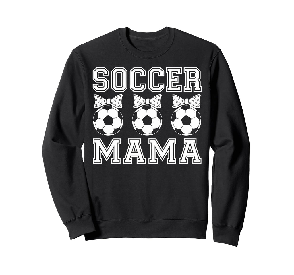 Soccer Mama Coquette Bow Soccer Mom Bow Sweatshirt - Trendy Graphic Unisex - T-Shirt, Sweatshirt, Hoodie