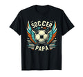 Soccer Papa Family Matching Dad T-Shirt - Fun Novelty Design for Adults - T-Shirt, Sweatshirt, Hoodie
