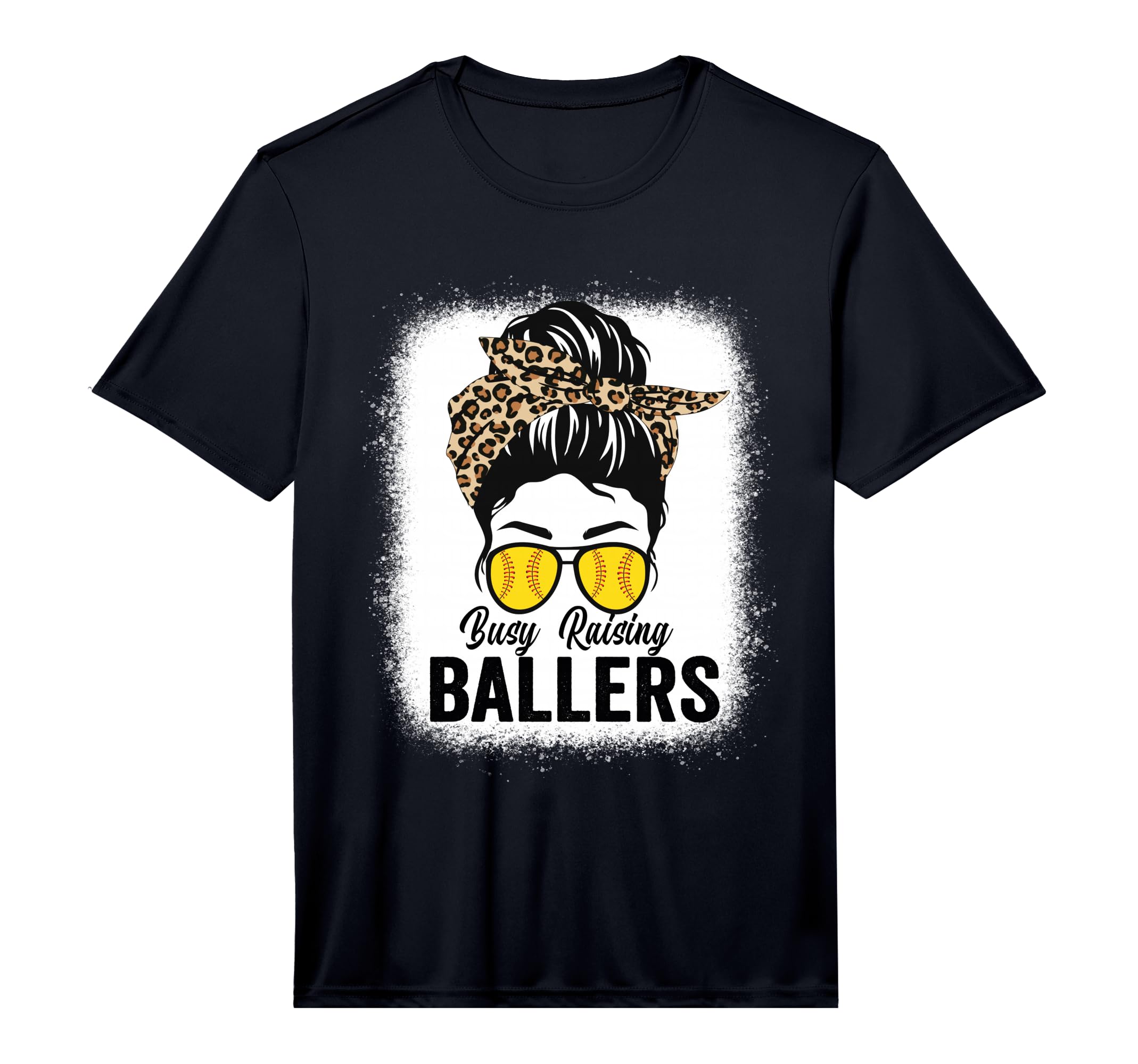 Mens Busy Raising Ballers Softball T-Shirt - Streetwear Style for Adults - T-Shirt, Sweatshirt, Hoodie