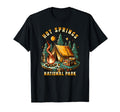 Camping Forest Tent Campfire Hot T-Shirt - Trendy Graphic for Adults - T-Shirt, Sweatshirt, Hoodie