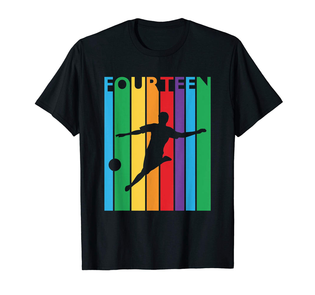 14Th Birthday Gift Fourteen Colorful T-Shirt - Streetwear Style for Adults - T-Shirt, Sweatshirt, Hoodie