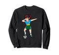 Dabbing Soccer Rwanda Jersey Rwandan Sweatshirt - Custom Art Print Unisex - T-Shirt, Sweatshirt, Hoodie