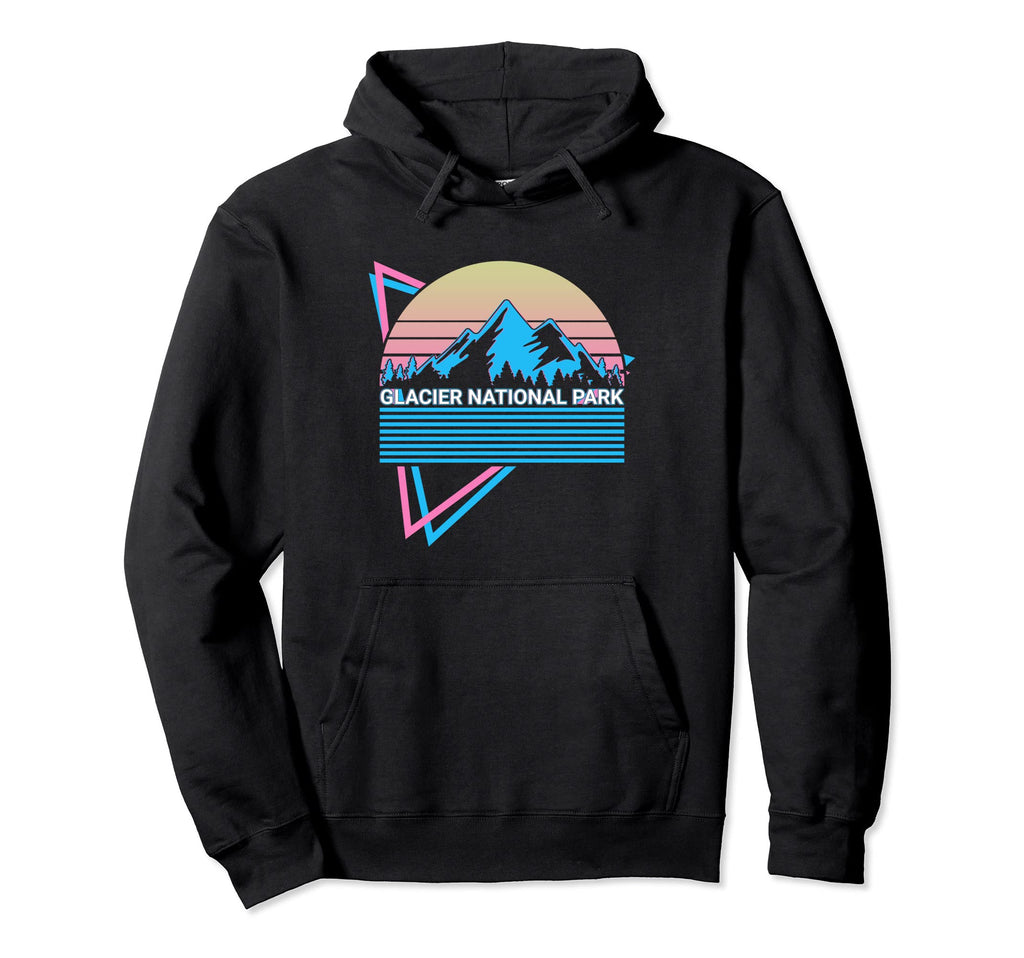 National Park Glacier Glacier National Hoodie - Graphic Print Men Women - T-Shirt, Sweatshirt, Hoodie