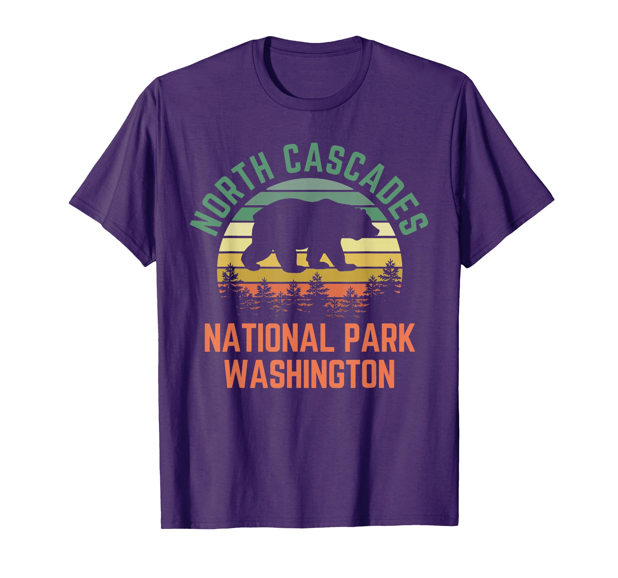 North Cascades National Park T-Shirt - Custom Art Print for Adults - T-Shirt, Sweatshirt, Hoodie