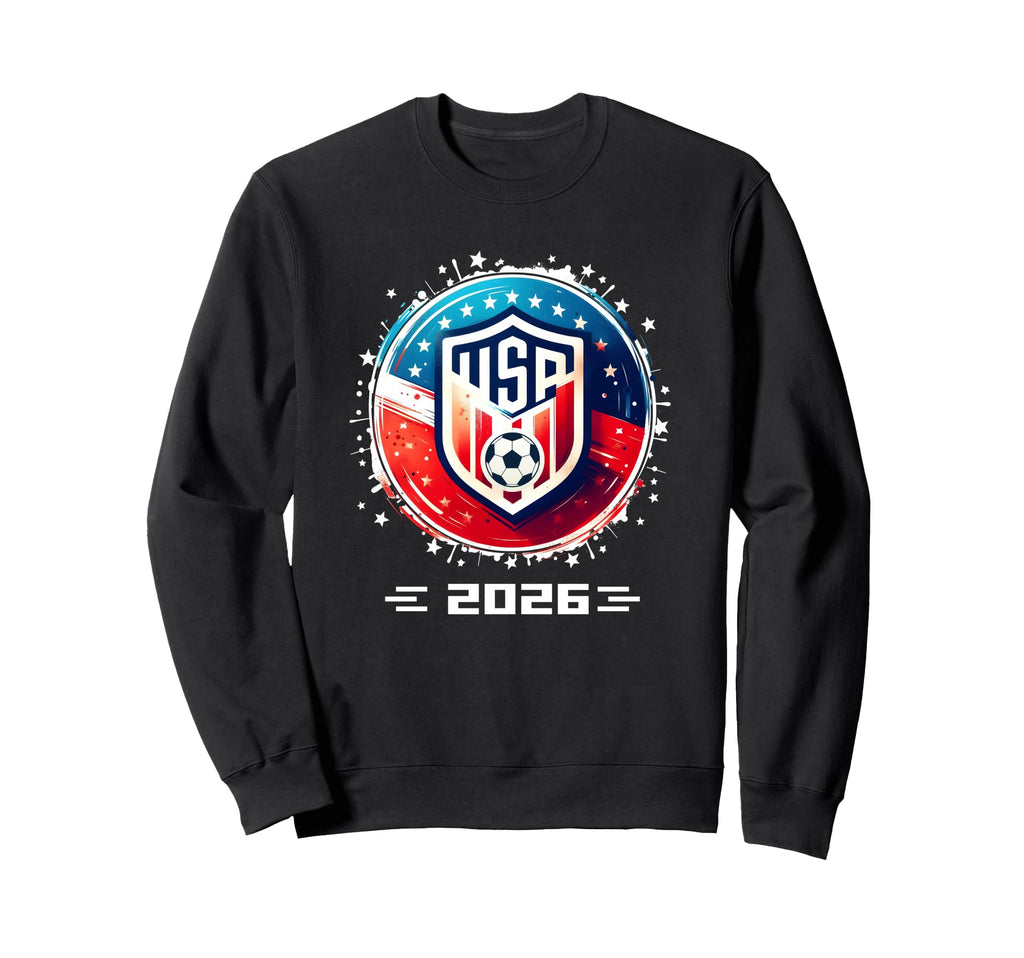American Flag Soccer Player Teen Sweatshirt - Streetwear Style Men Women - T-Shirt, Sweatshirt, Hoodie
