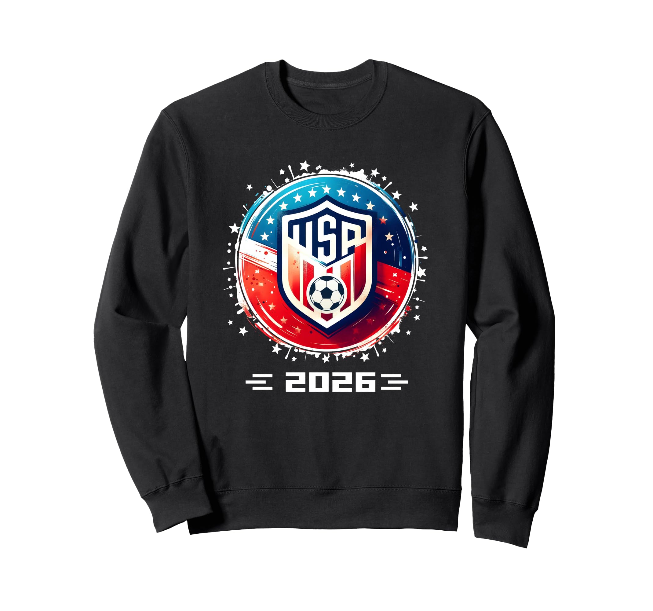 American Flag Soccer Player Teen Sweatshirt - Streetwear Style Men Women - T-Shirt, Sweatshirt, Hoodie