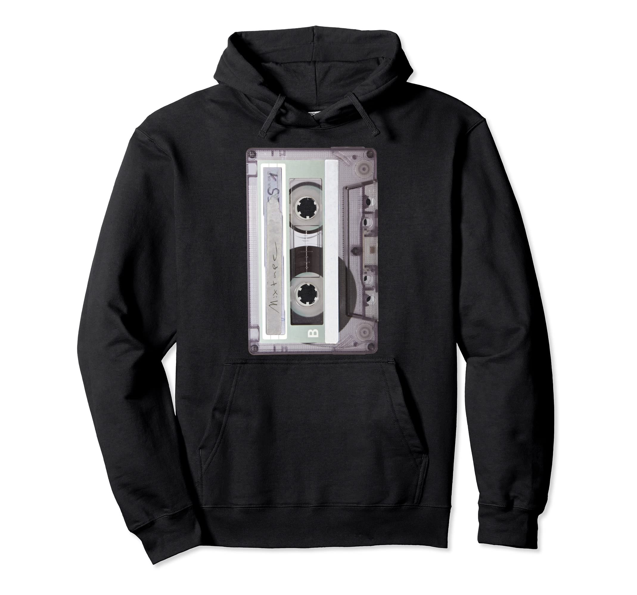Old School Hip Hop Dj Mix Tape Mixtape Hoodie - Custom Art Print Unisex - T-Shirt, Sweatshirt, Hoodie