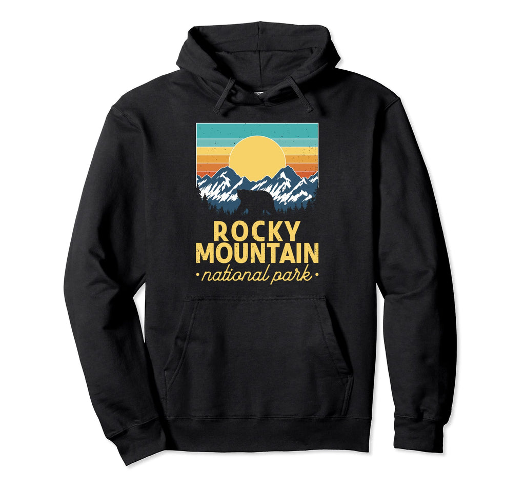 Rocky Mountain National Park Sunset Hoodie - Trendy Graphic Men Women - T-Shirt, Sweatshirt, Hoodie