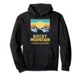 Rocky Mountain National Park Sunset Hoodie - Trendy Graphic Men Women - T-Shirt, Sweatshirt, Hoodie