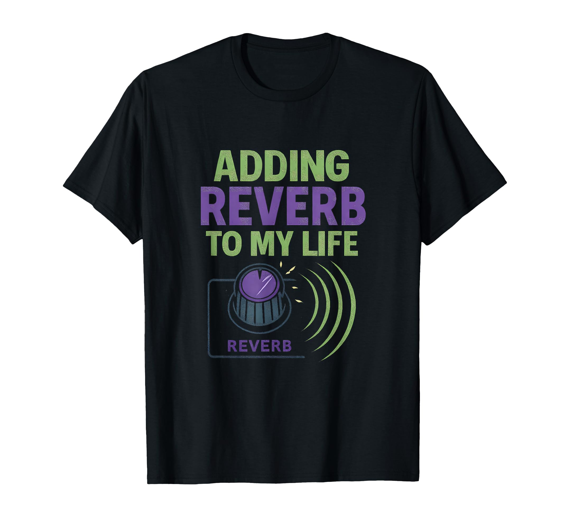 Adding Reverb To My Life Vhs Music T-Shirt - Custom Art Print Men Women - T-Shirt, Sweatshirt, Hoodie