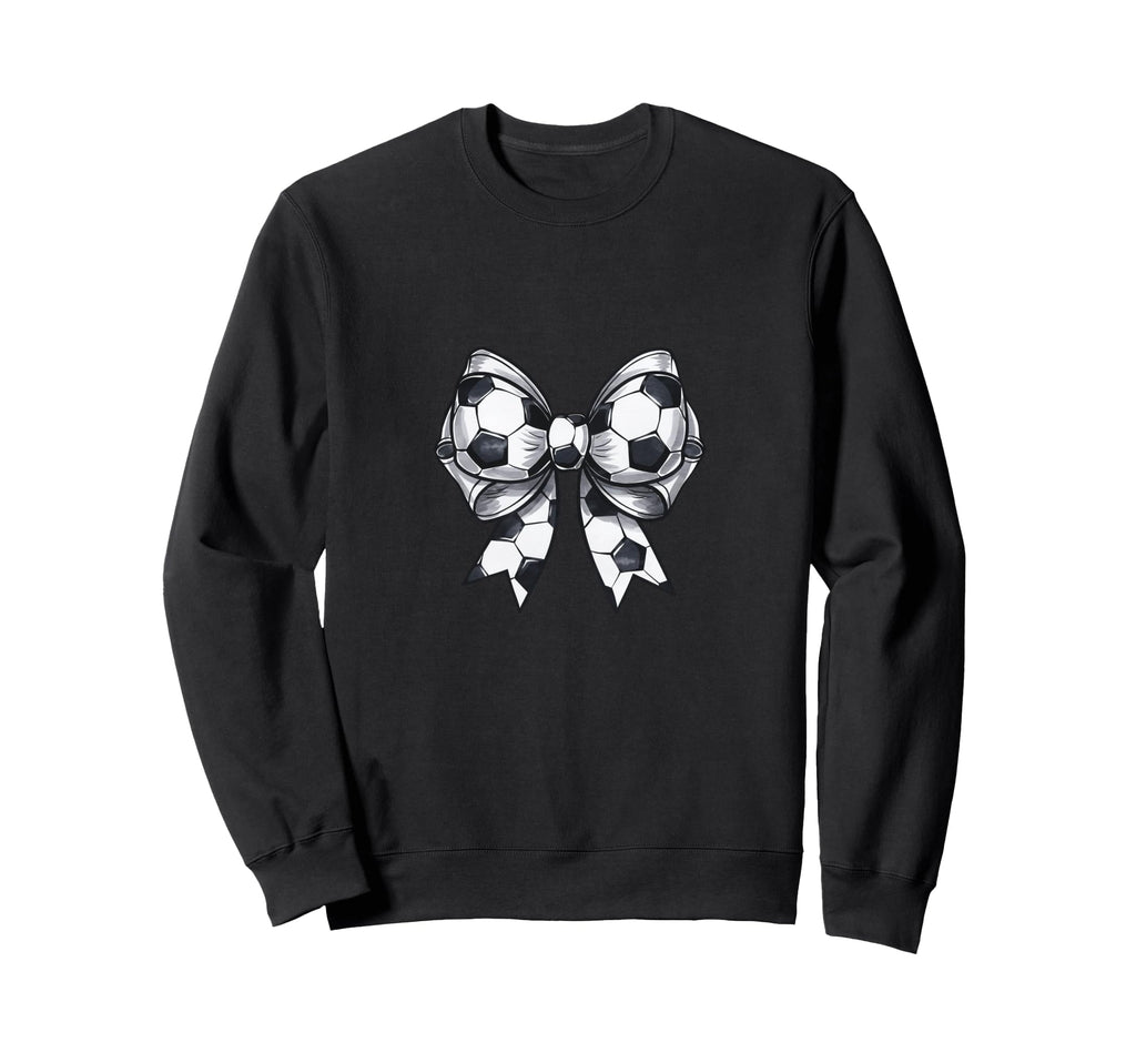 Coquette Soccer Bow Matching Sweatshirt - Streetwear Style for Adults - T-Shirt, Sweatshirt, Hoodie