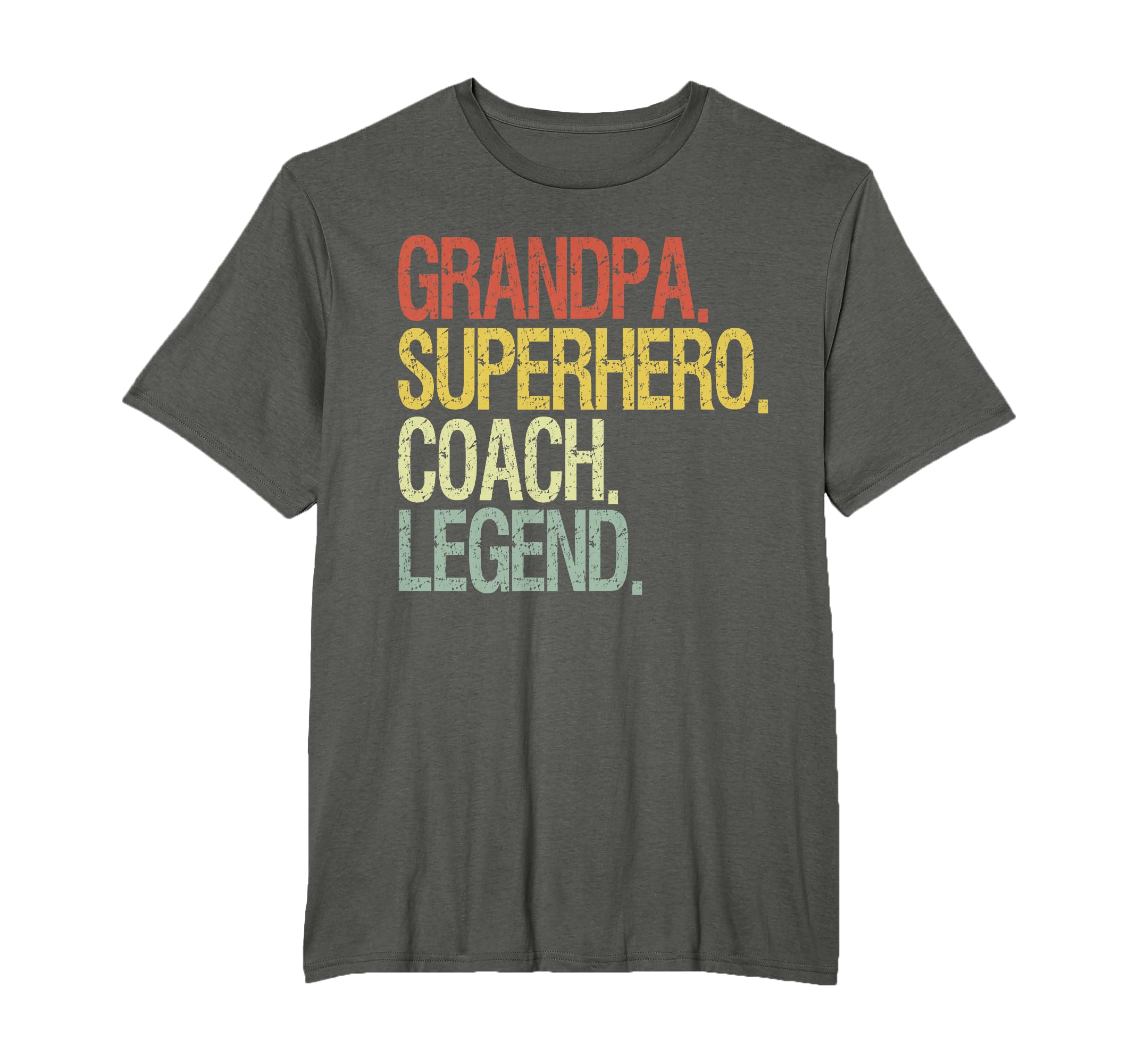 Grandpa Superhero Coach Legend Sweatshirt - Aesthetic Graphic for Adults - T-Shirt, Sweatshirt, Hoodie