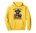Spooky And Feral Soccer Dad Funny Hoodie - Fun Novelty Design for Adults - T-Shirt, Sweatshirt, Hoodie