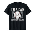 Im Dad Busy Raising Ballers Soccer T-Shirt - Custom Art Print Unisex - T-Shirt, Sweatshirt, Hoodie